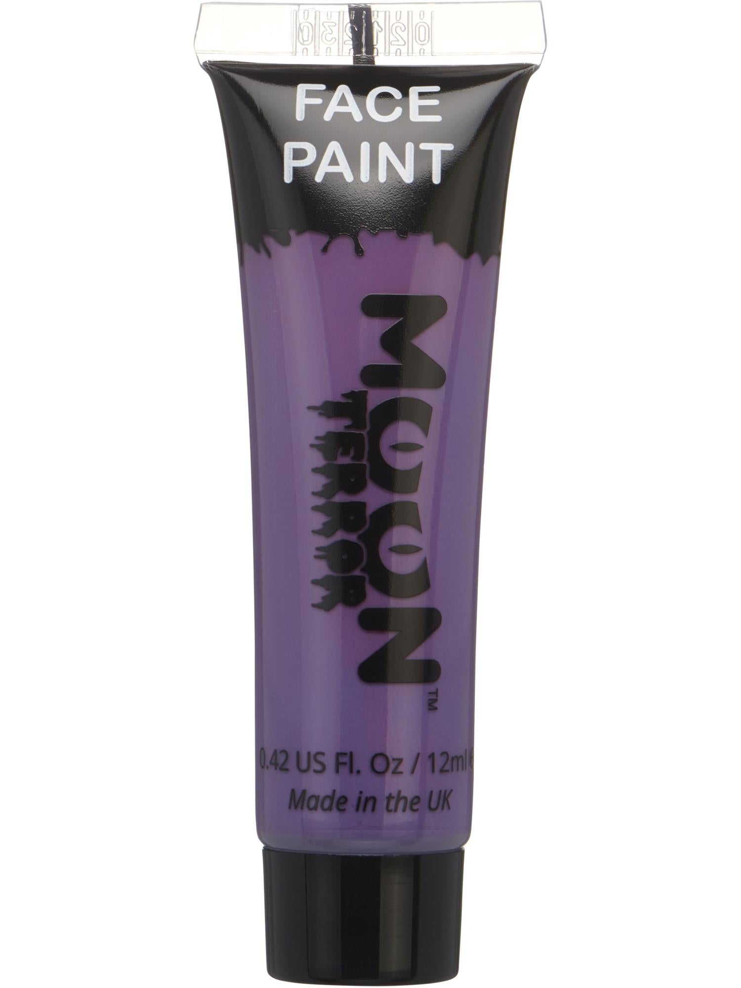 Moon Terror Halloween Face & Body Paint, Purple 1