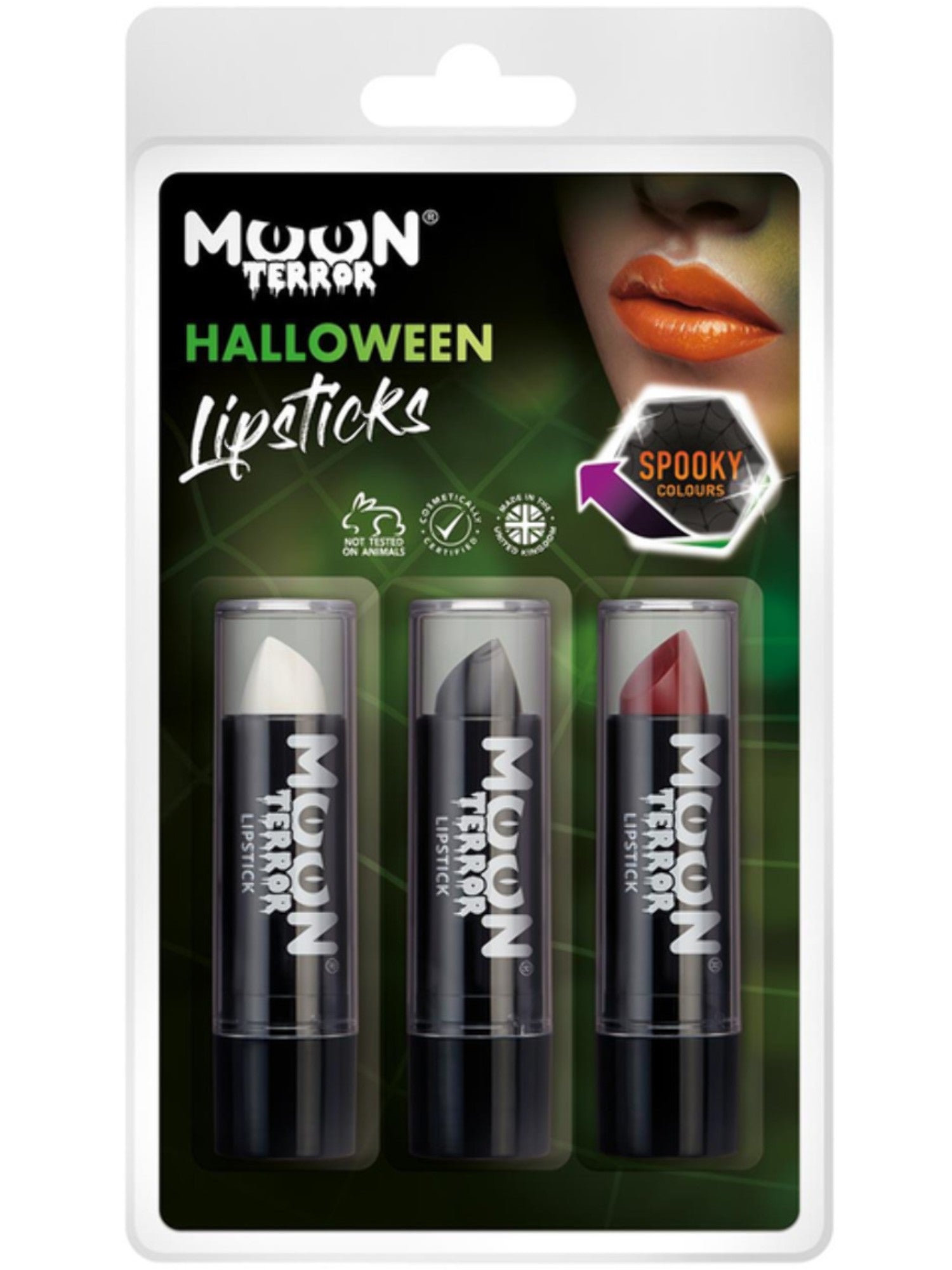 Moon Terror Halloween Lipstick, Red 1