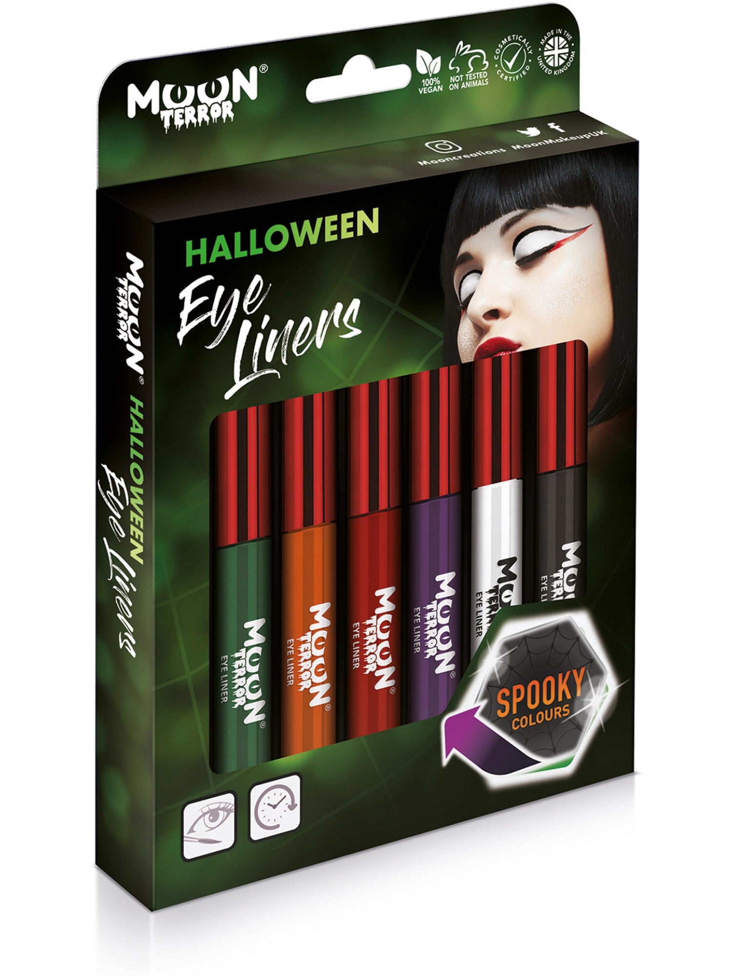 Moon Terror - Halloween Eye Liner, Boxset 1