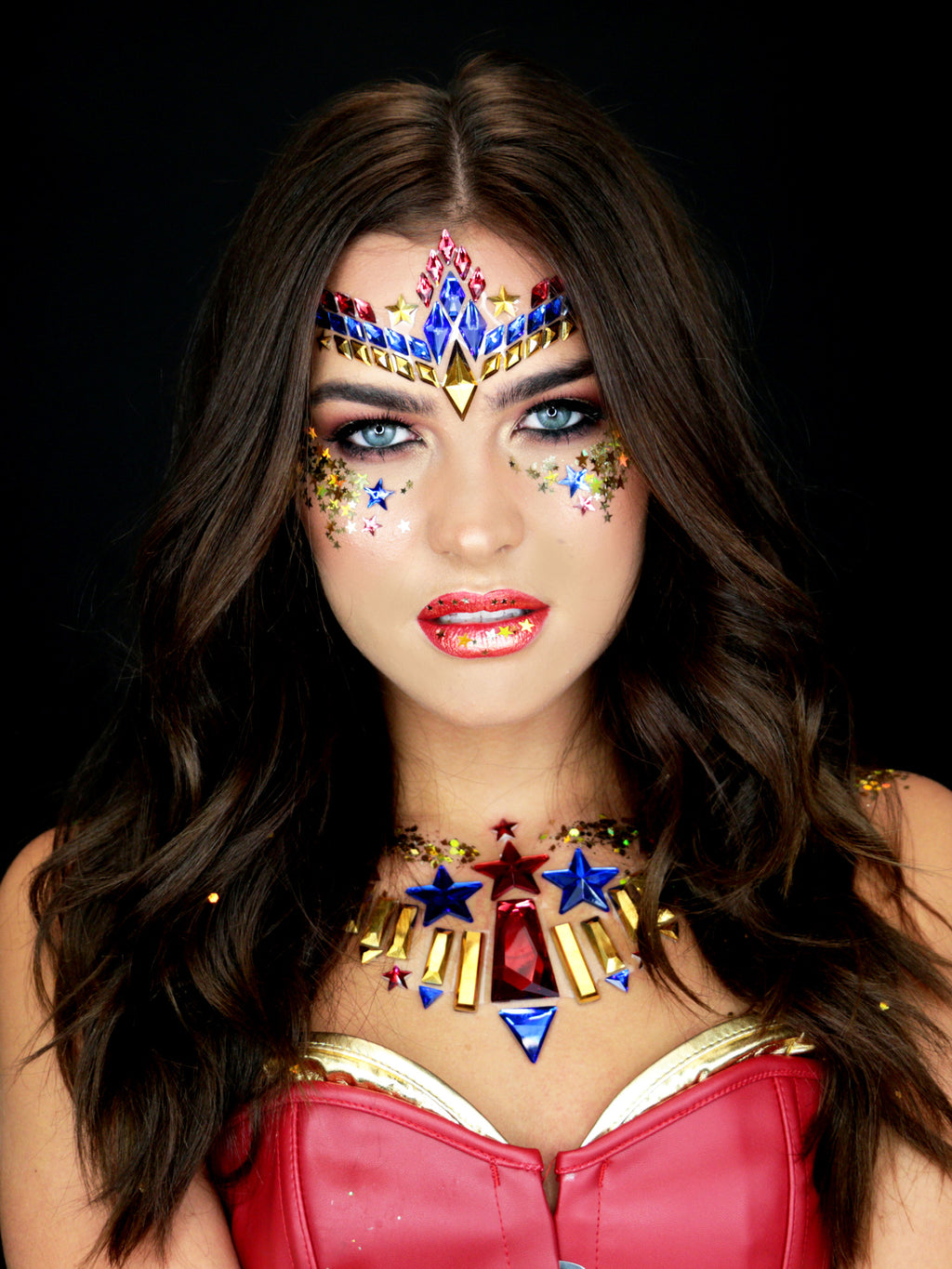 Wonder Woman Face Jewel 3