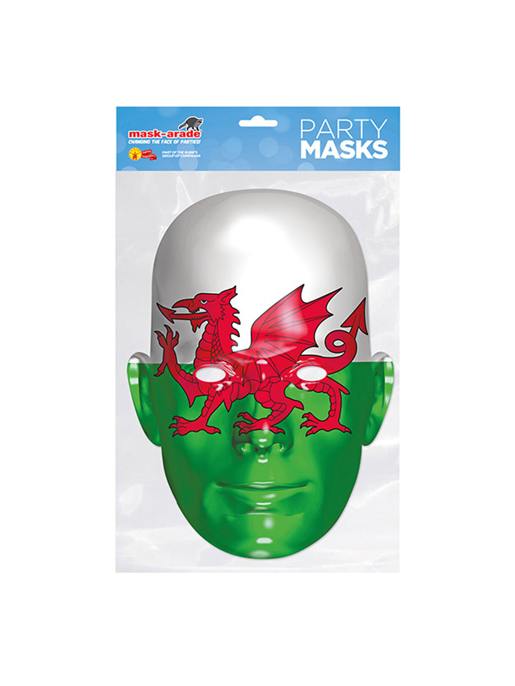 Wales Flag Mask 2