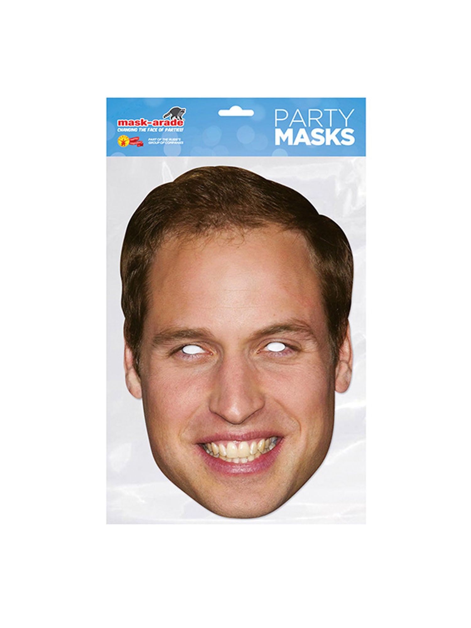 Prince William Celebrity Face Mask 1