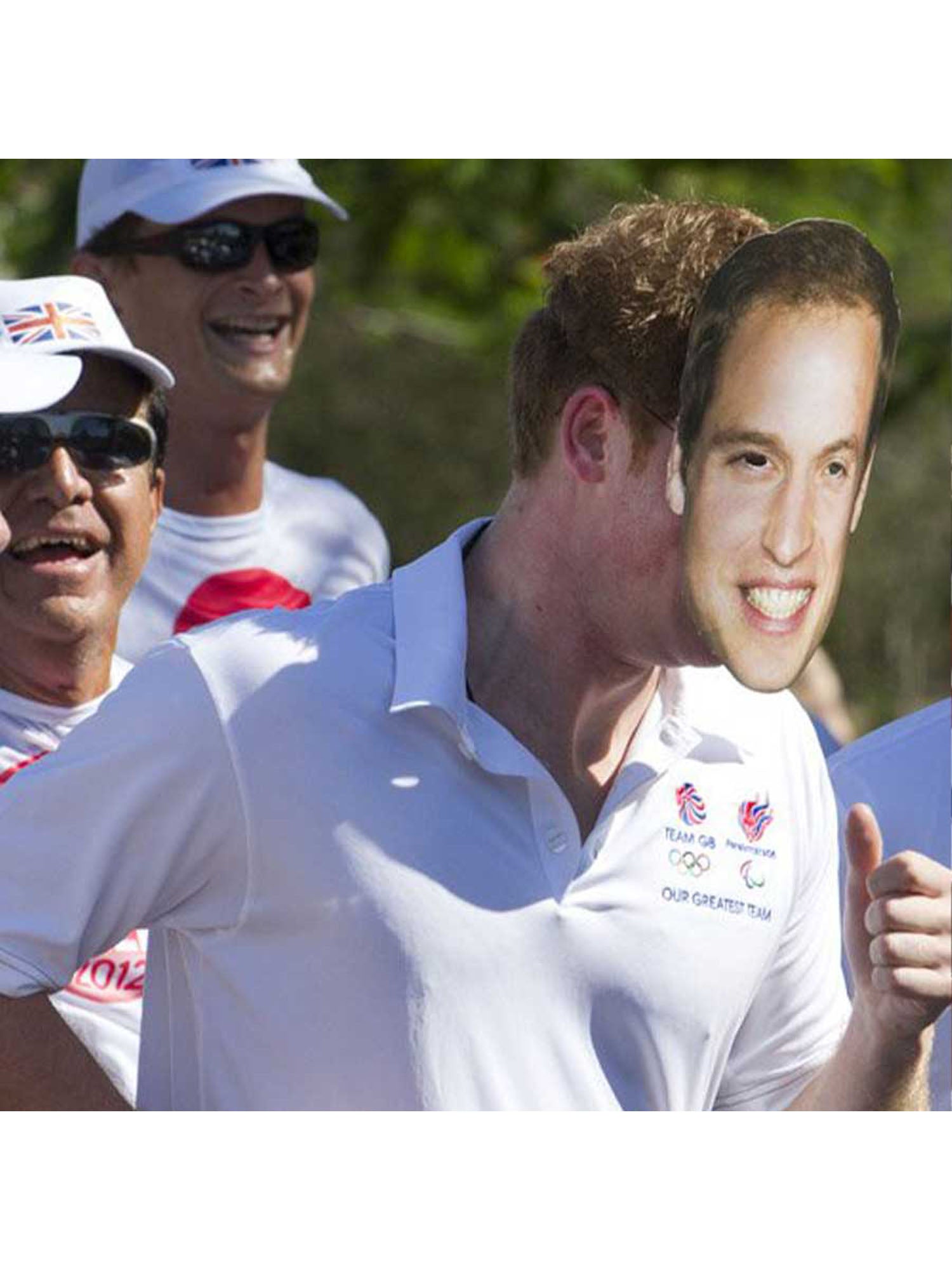 Prince William Celebrity Face Mask 4