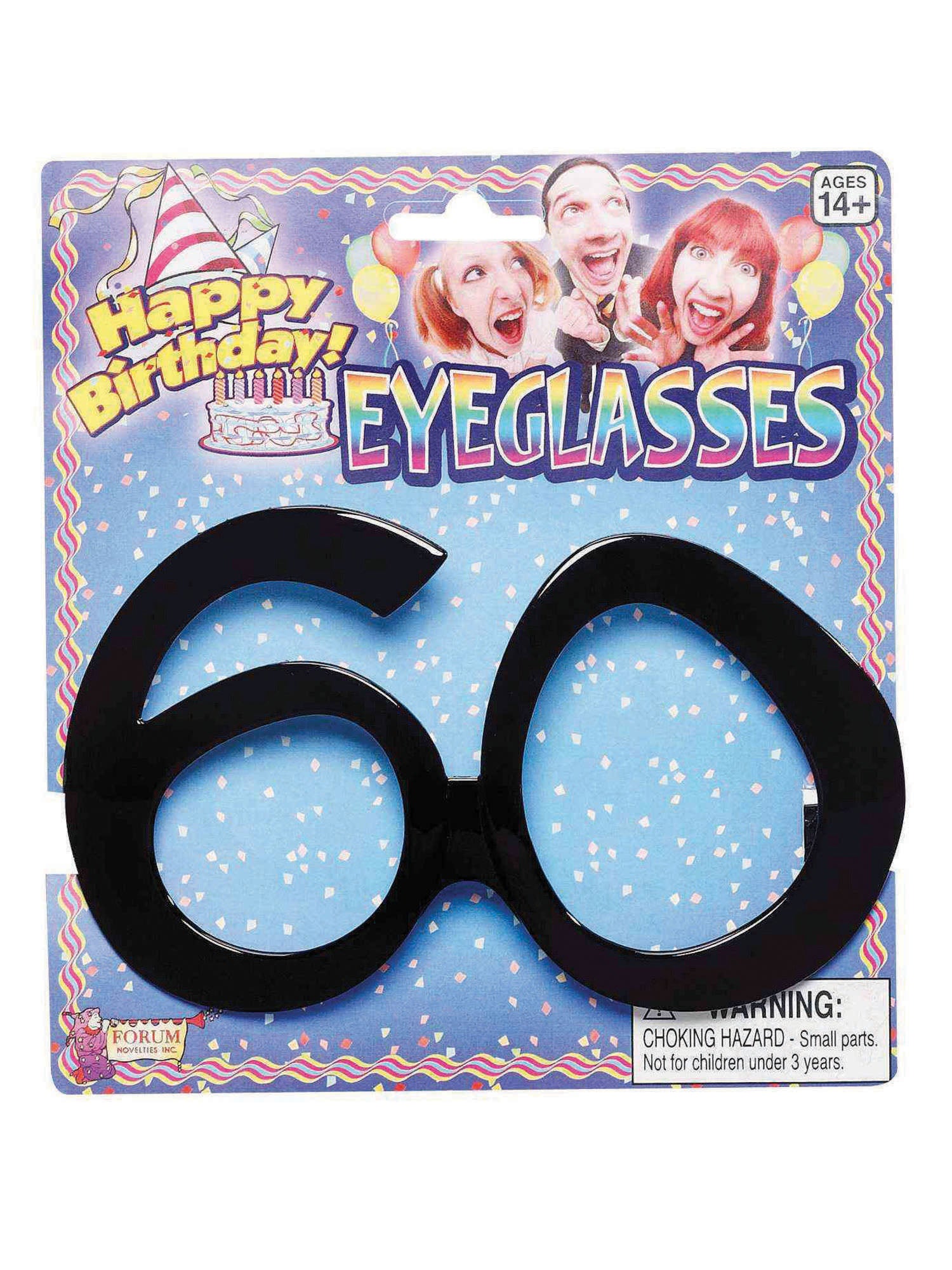 Birthday Glasses 60 1