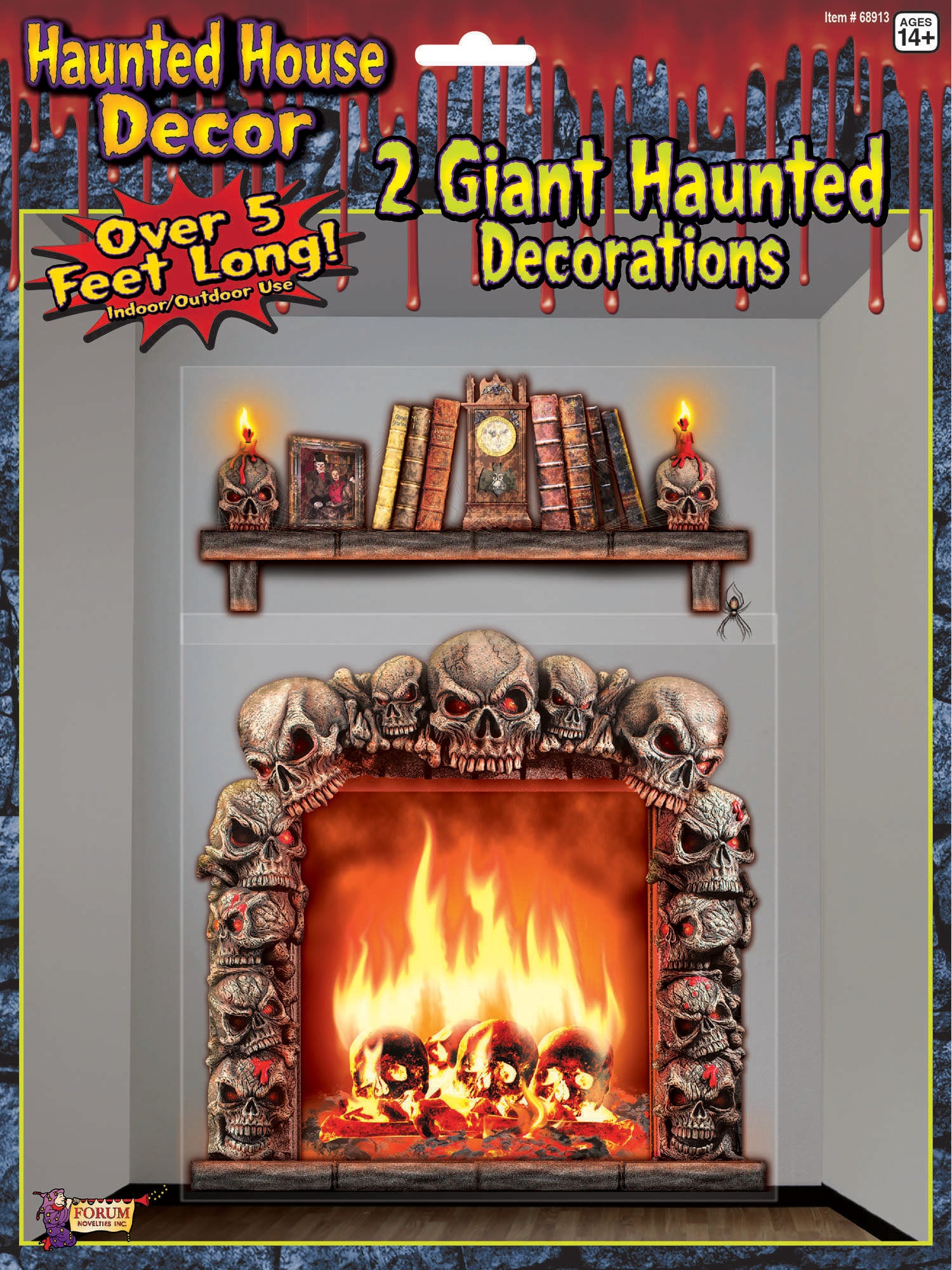 Haunted House Giant Wall Decoration 1