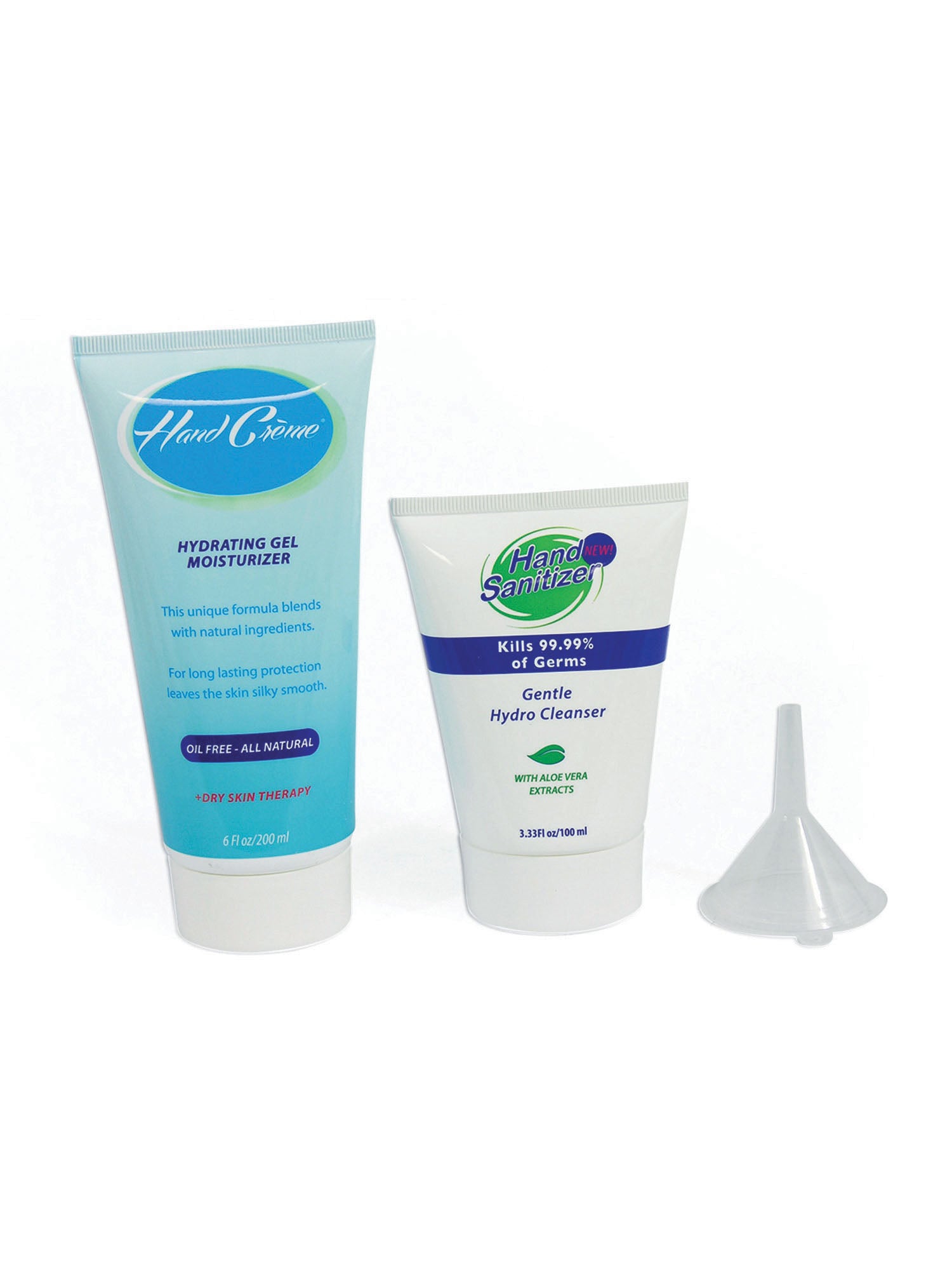 Hand Creme & Sanitizer Flask Set 1