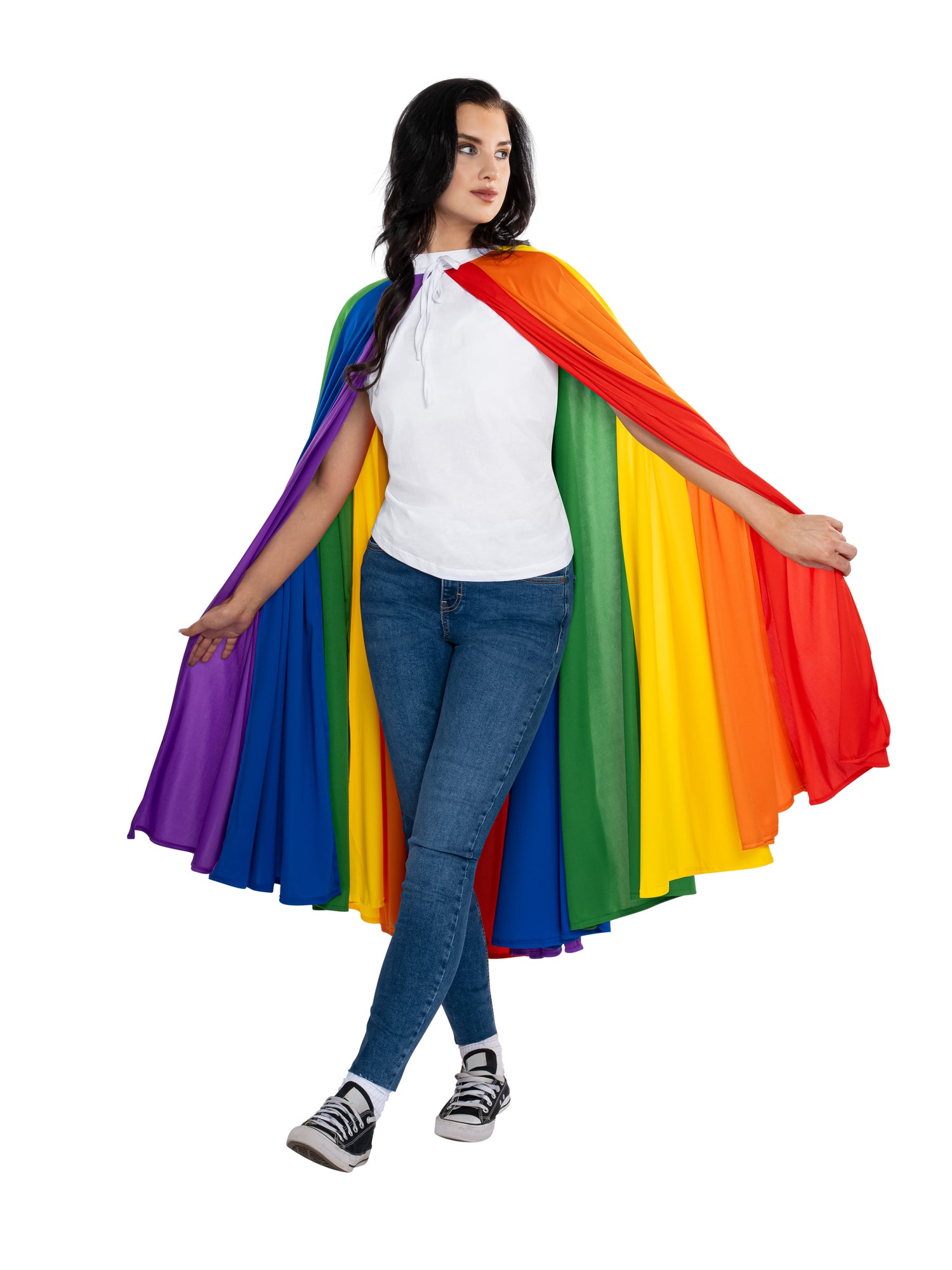 Rainbow Long Cape 4