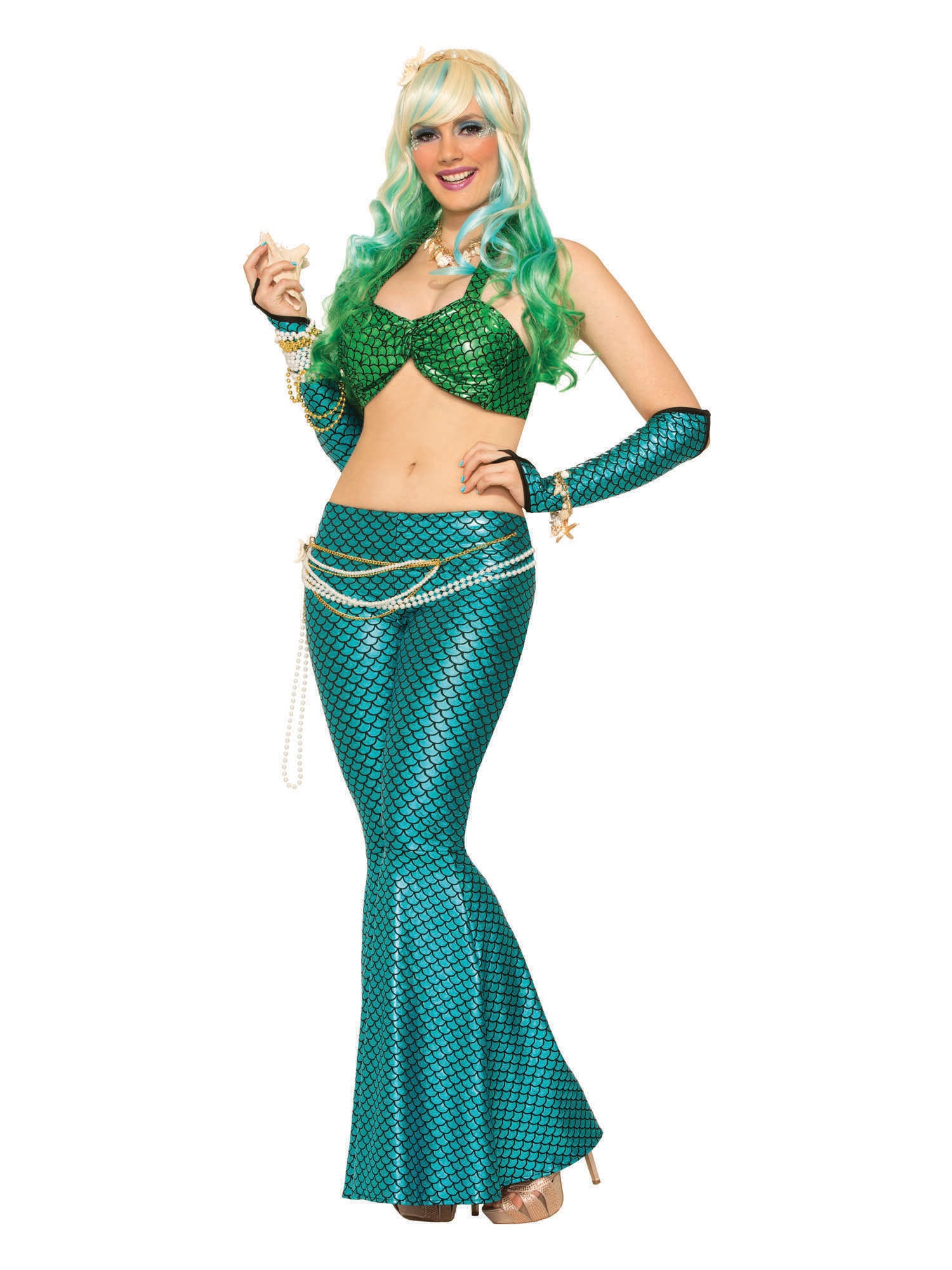 Mermaid Leggings Blue 1