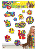 Hippie Decor - Cutout Set 12pc 1