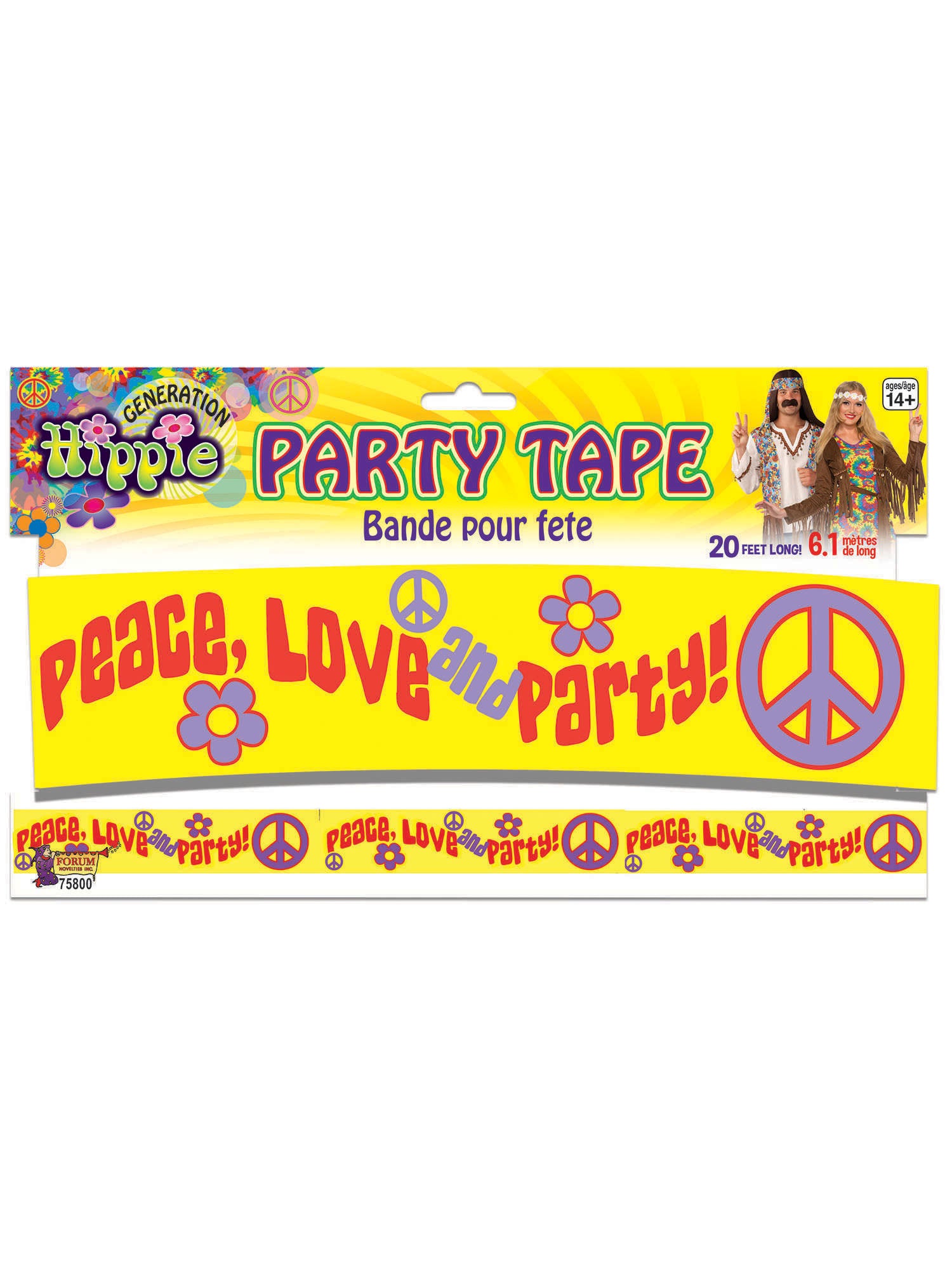 Hippie Decor - Party Tape 20Ft 1