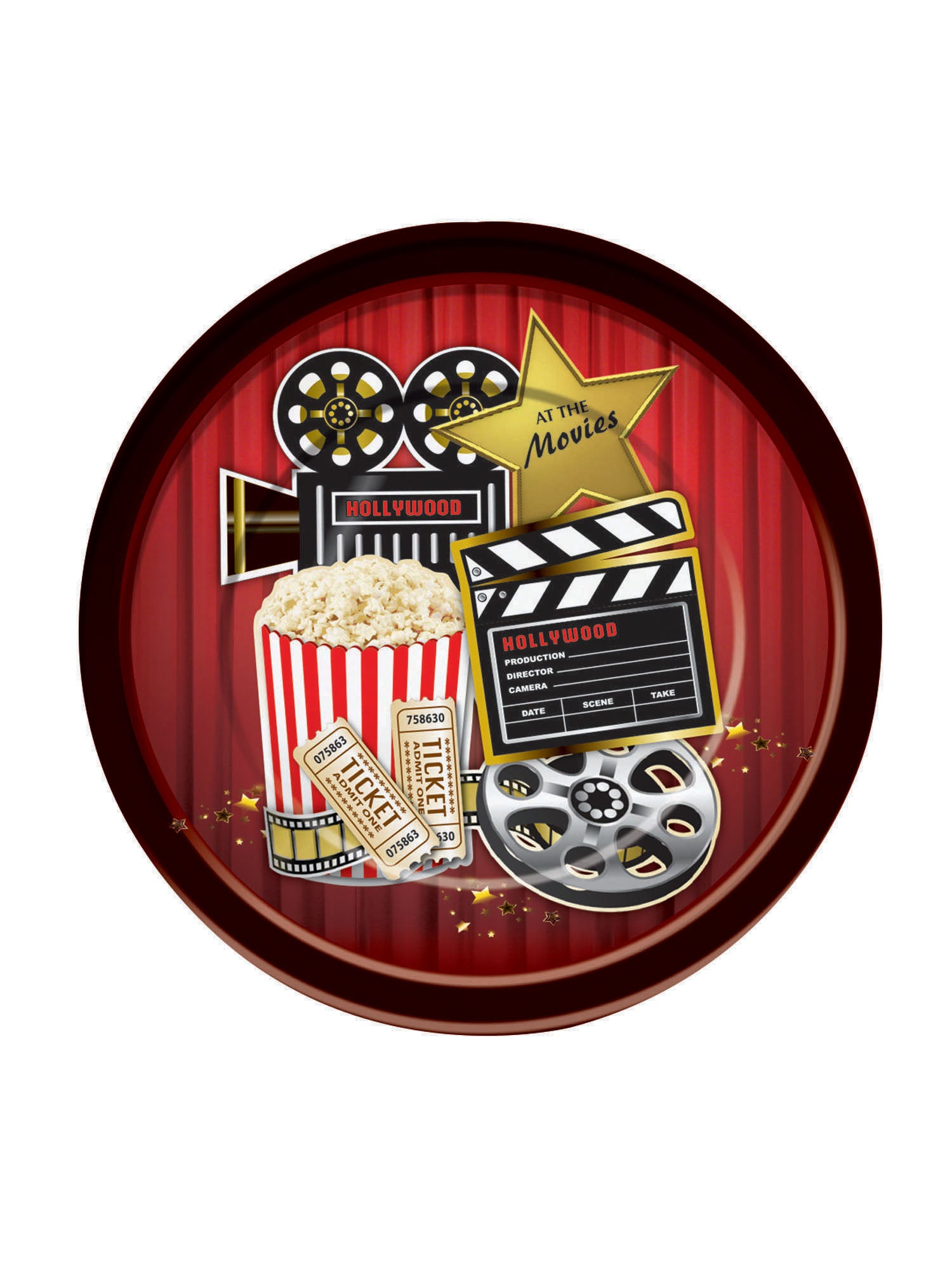 At The Movies - Dinner Plate (8Pcs) 1
