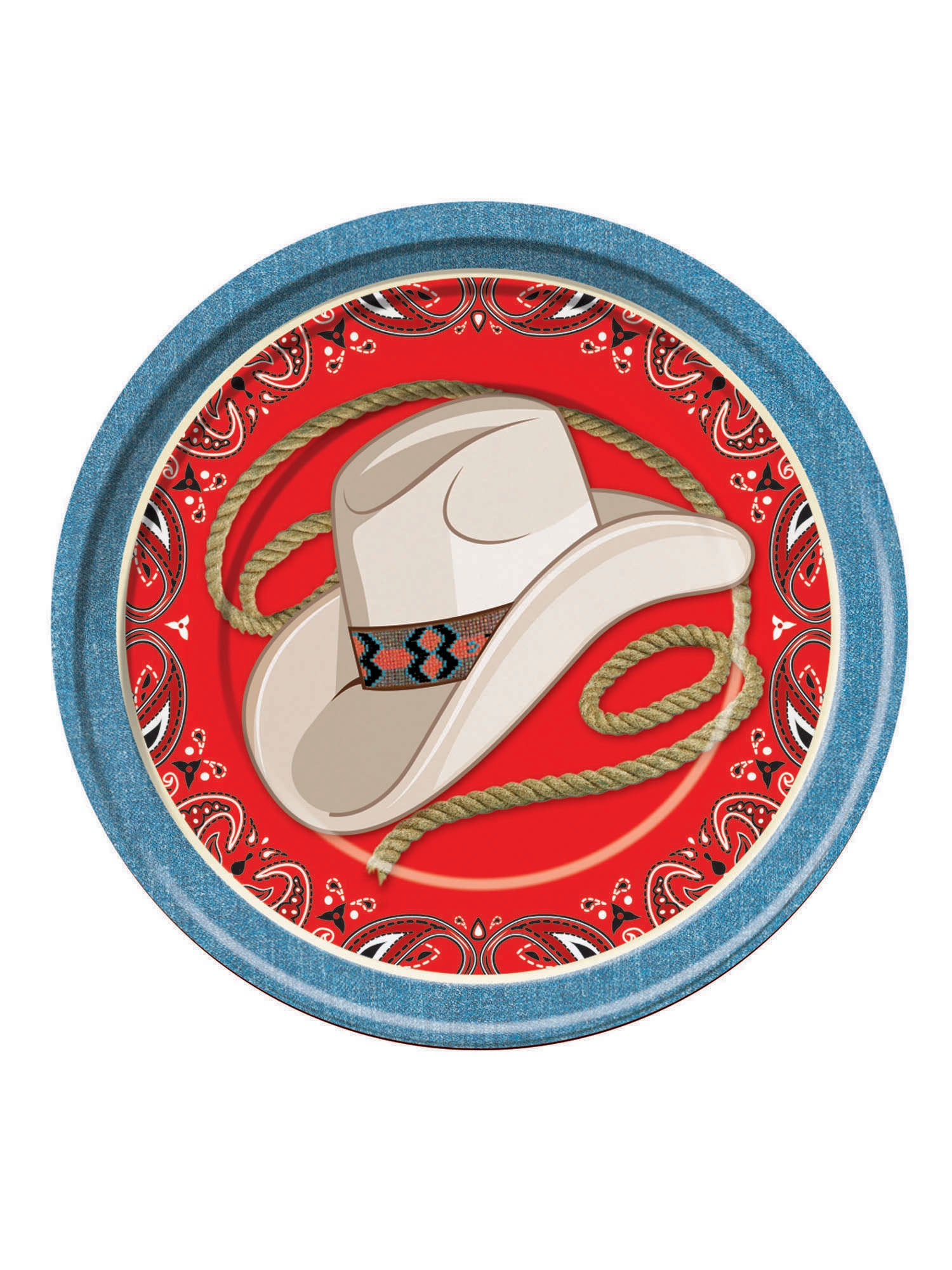 Way Out West - 9In Dinner Plate (8Pcs) 1
