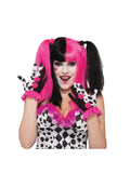 Harlequin Clown Ruffle Gloves *** 1