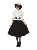 1940s White Blouse 1