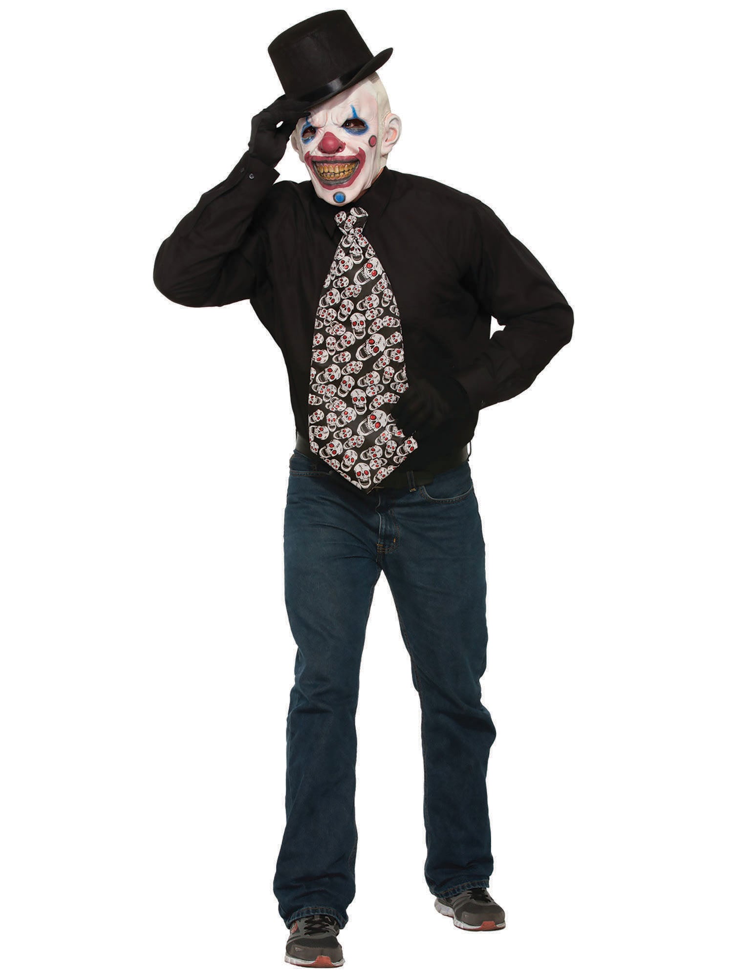 Evil Clown Jumbo Tie 1