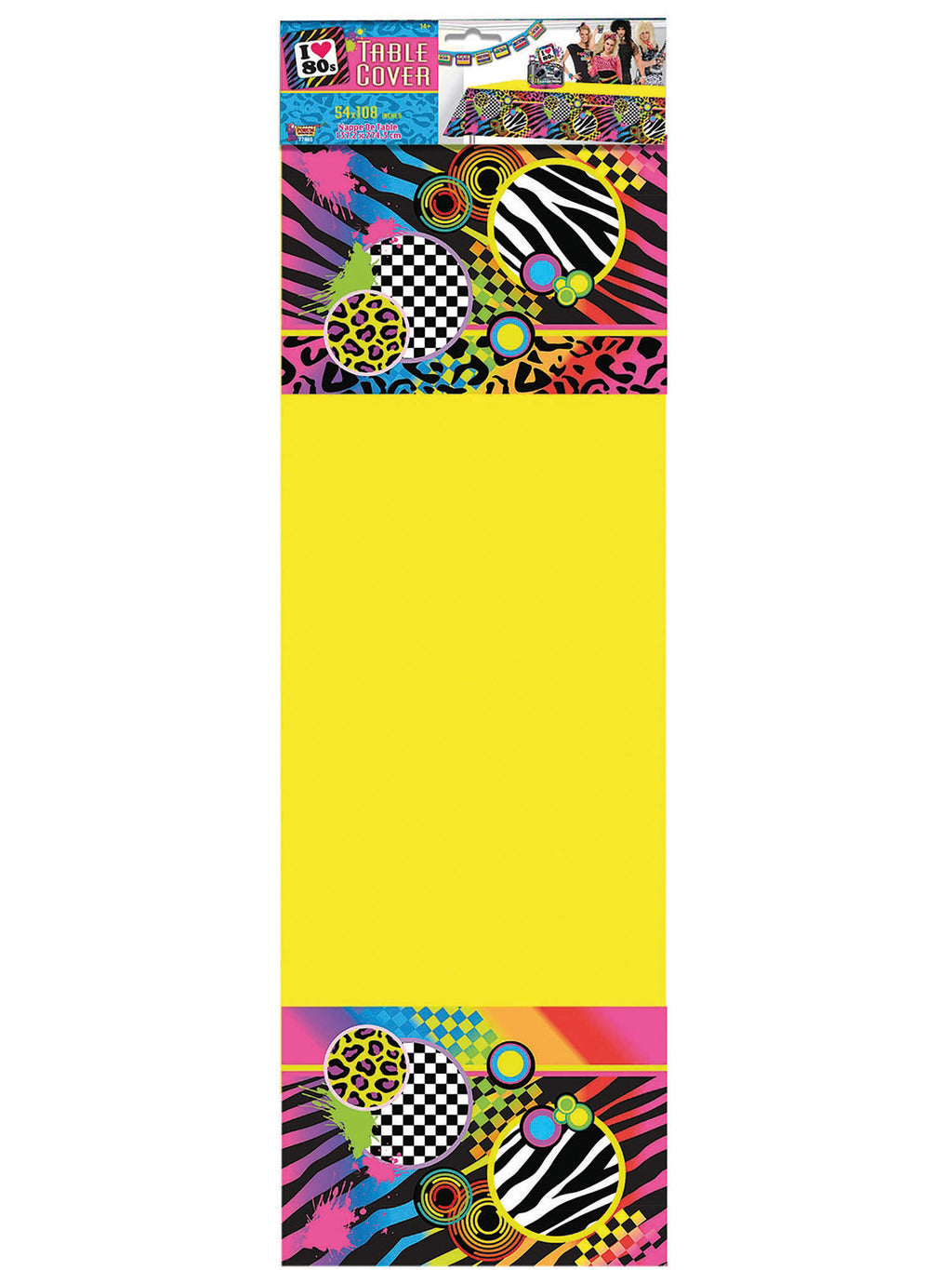 80S Party Table Cloth 1