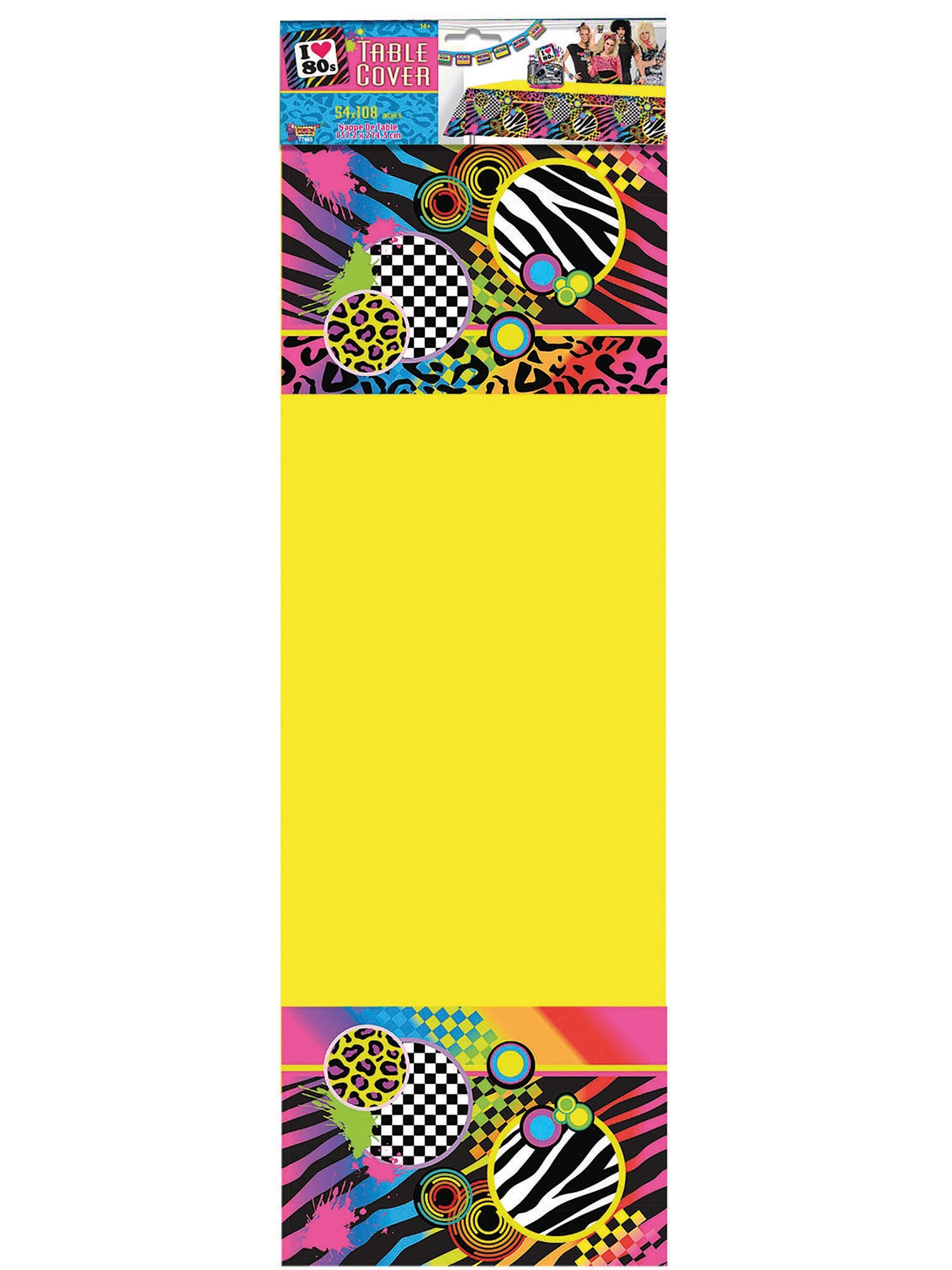 80S Party Table Cloth 1