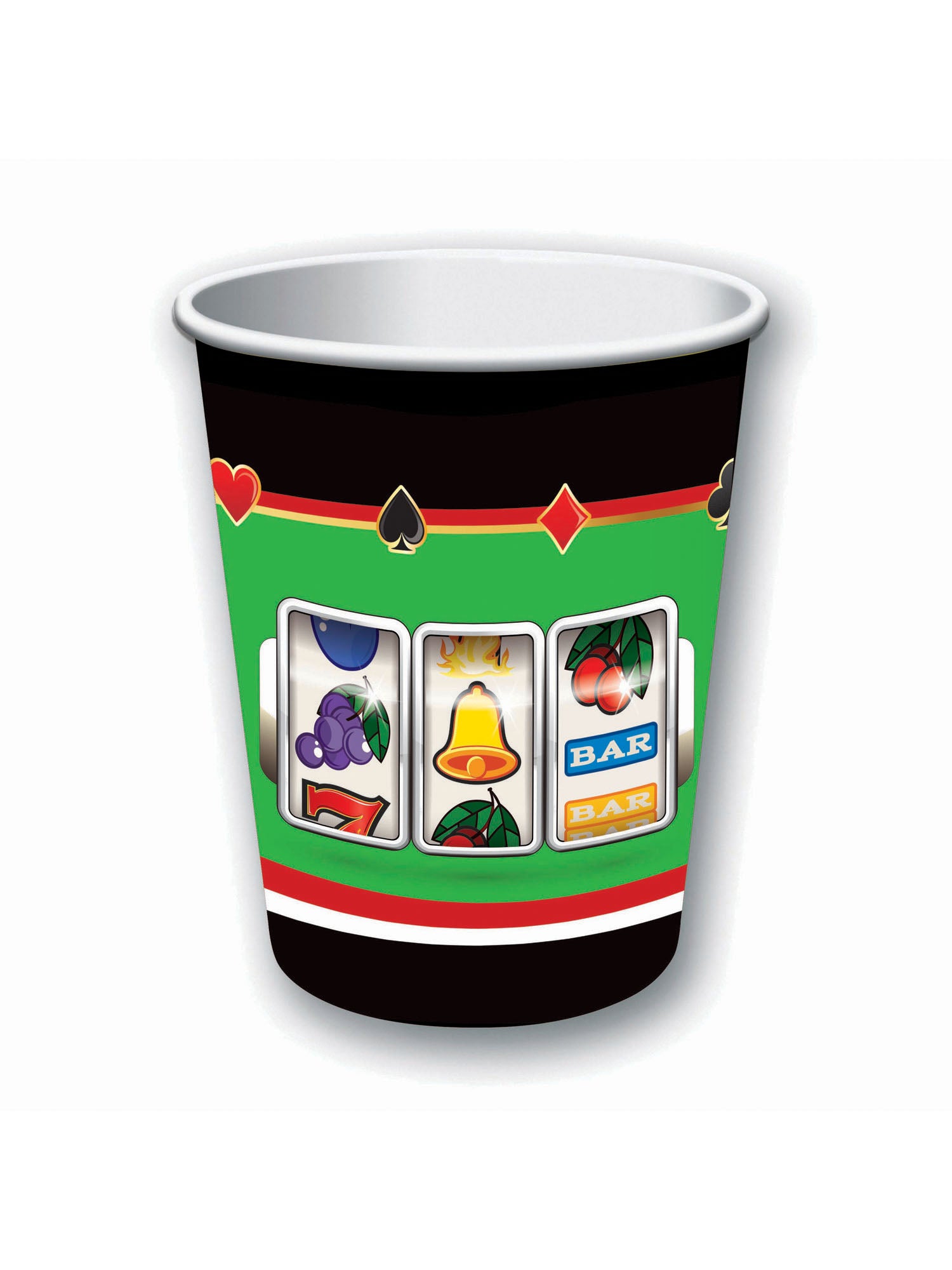 Casino Cups 9Oz (8Pcs) 1