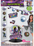 Disco Party Decorating Kit 10pc 1