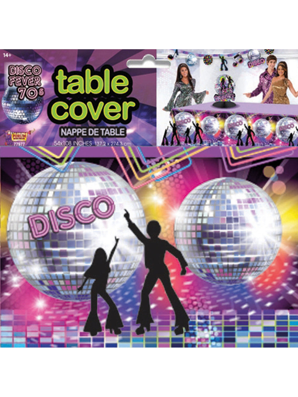 Disco Party Table Cover 1