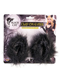 Black Cat Clip On Ears 1