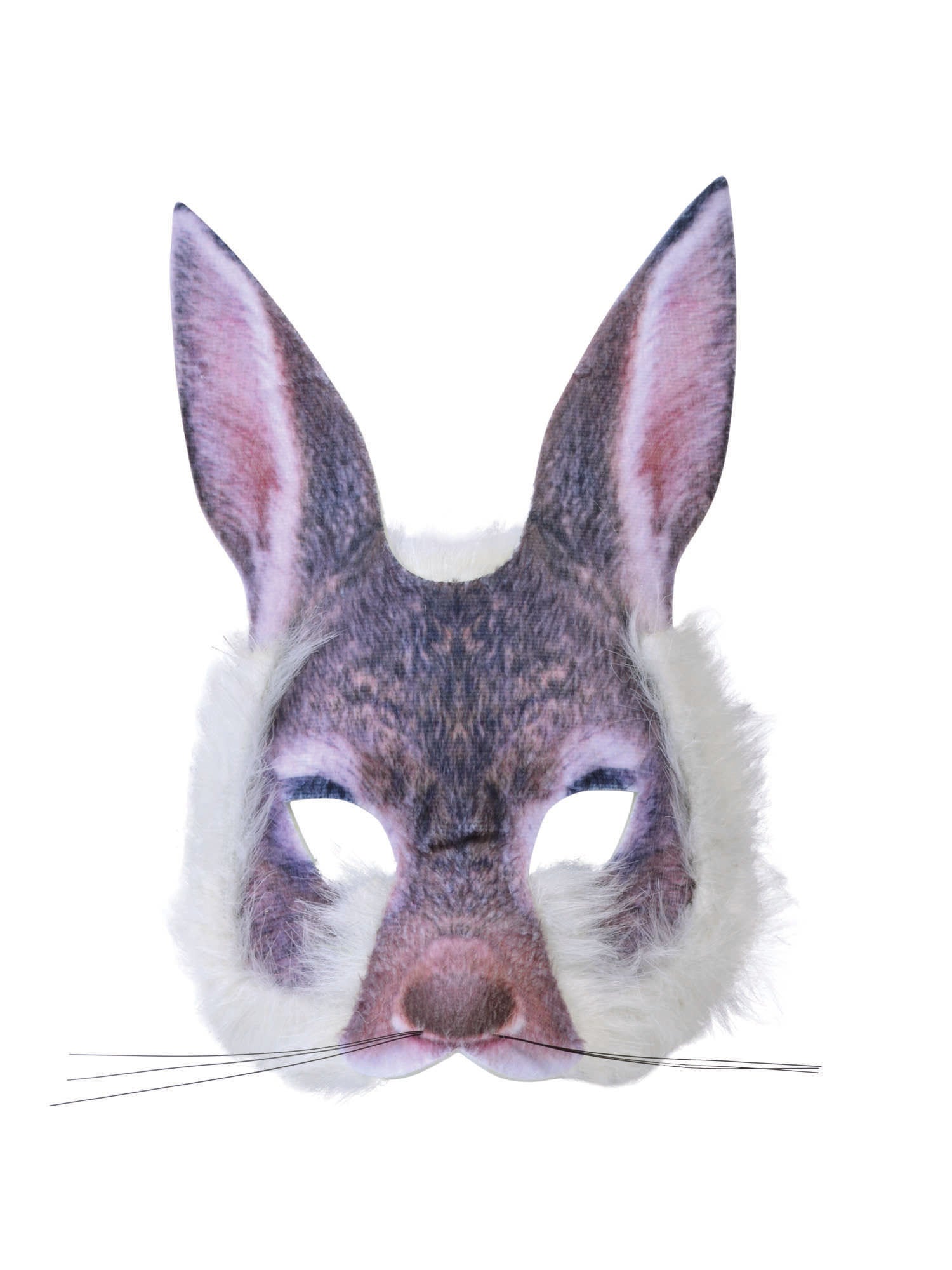 Bunny Face Realistic Fur Mask 1