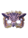 Owl Face Mask Realistic Plumage 1