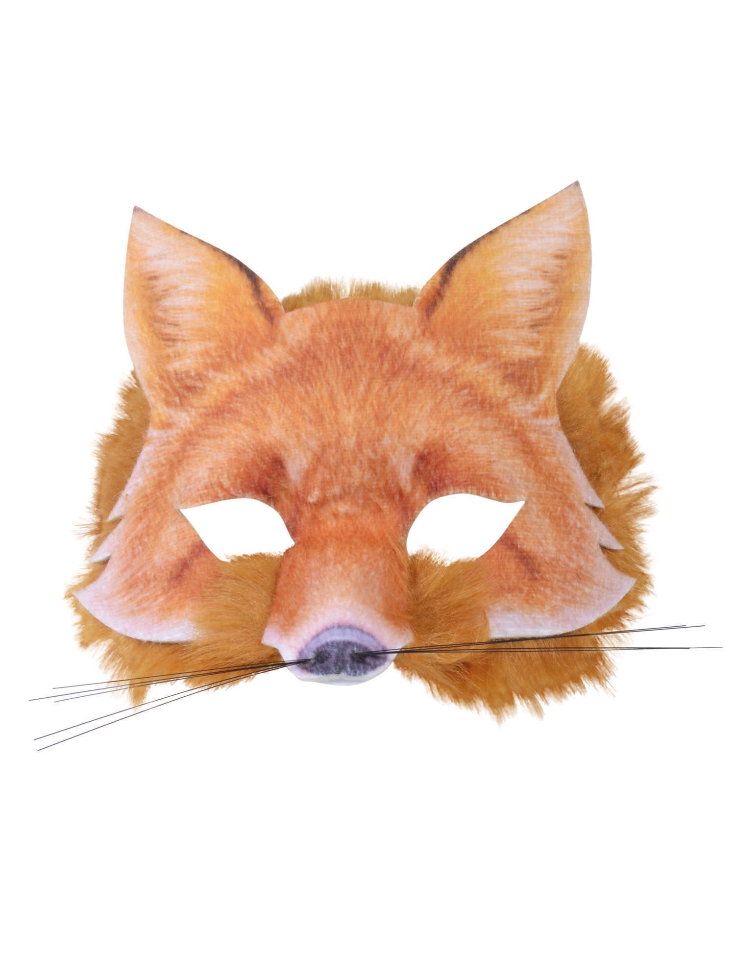 Fox Face Mask Realistic Fur 1