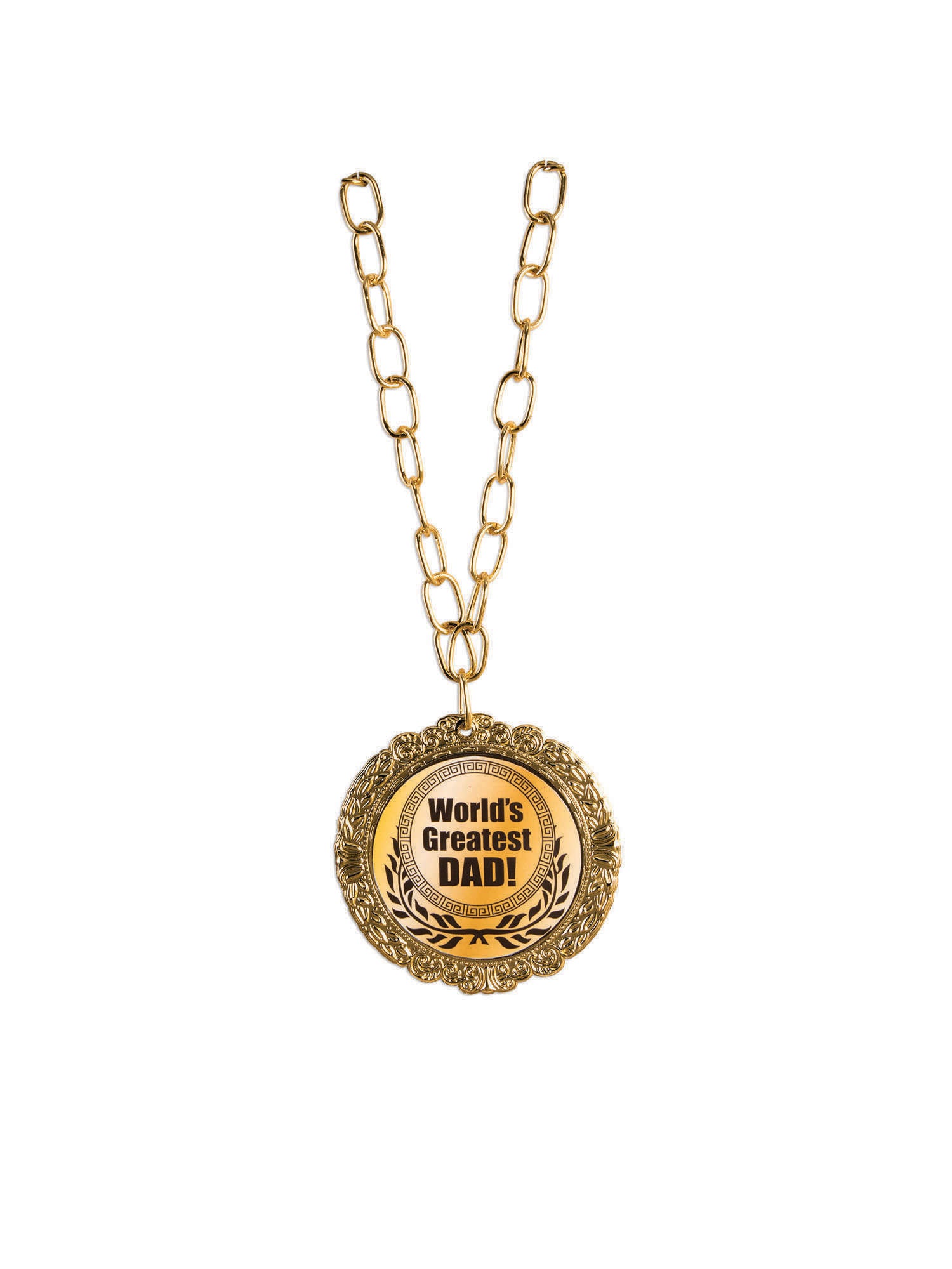 Medal Award Worlds Greatest Dad 1