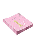 Birthday (1st) Girl Napkin 33cm 1