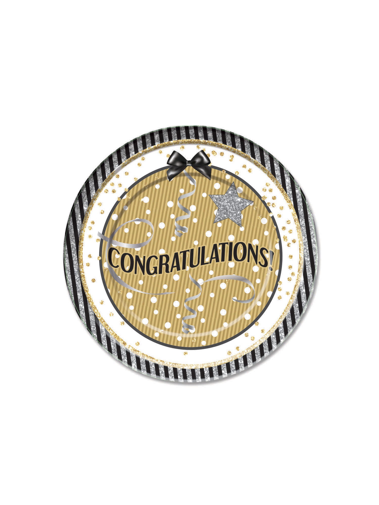 Congratulations Plates 17cm 1