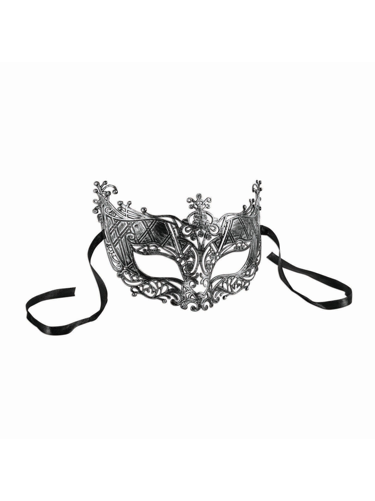 Eyemask - Silver Filigree 1