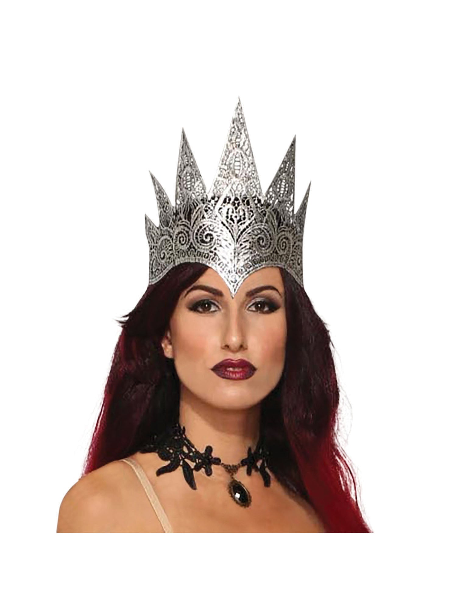 Lace Queen Crown Dark Royalty 1