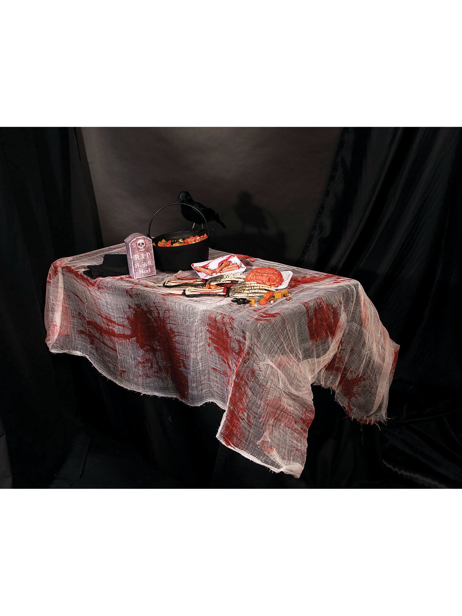 Bloody Gauze Table Cover 137X274Cm 1