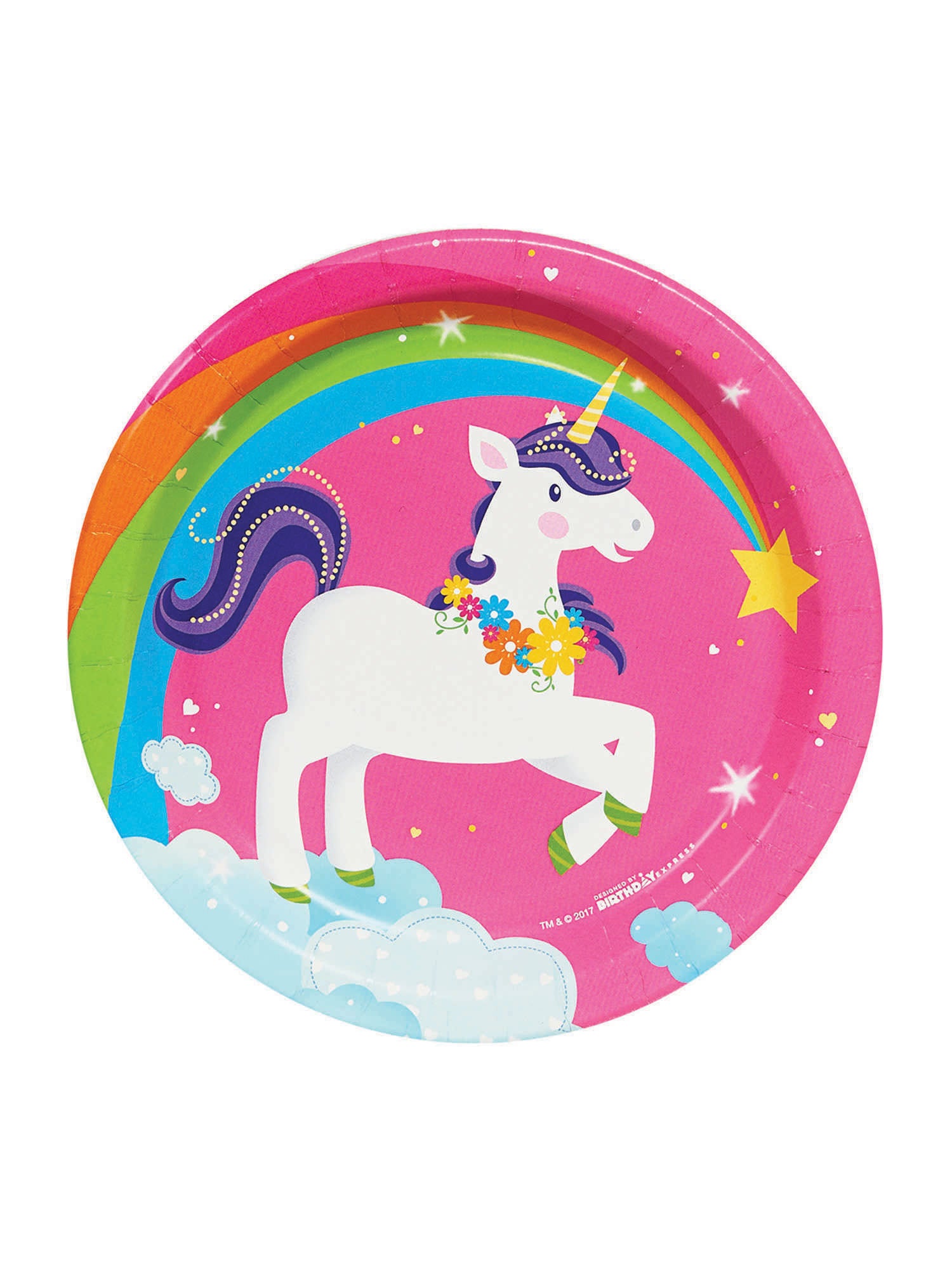 Fairytale Unicorn Plates 1