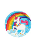 Fairytale Unicorn Blue 22cm Plates 1