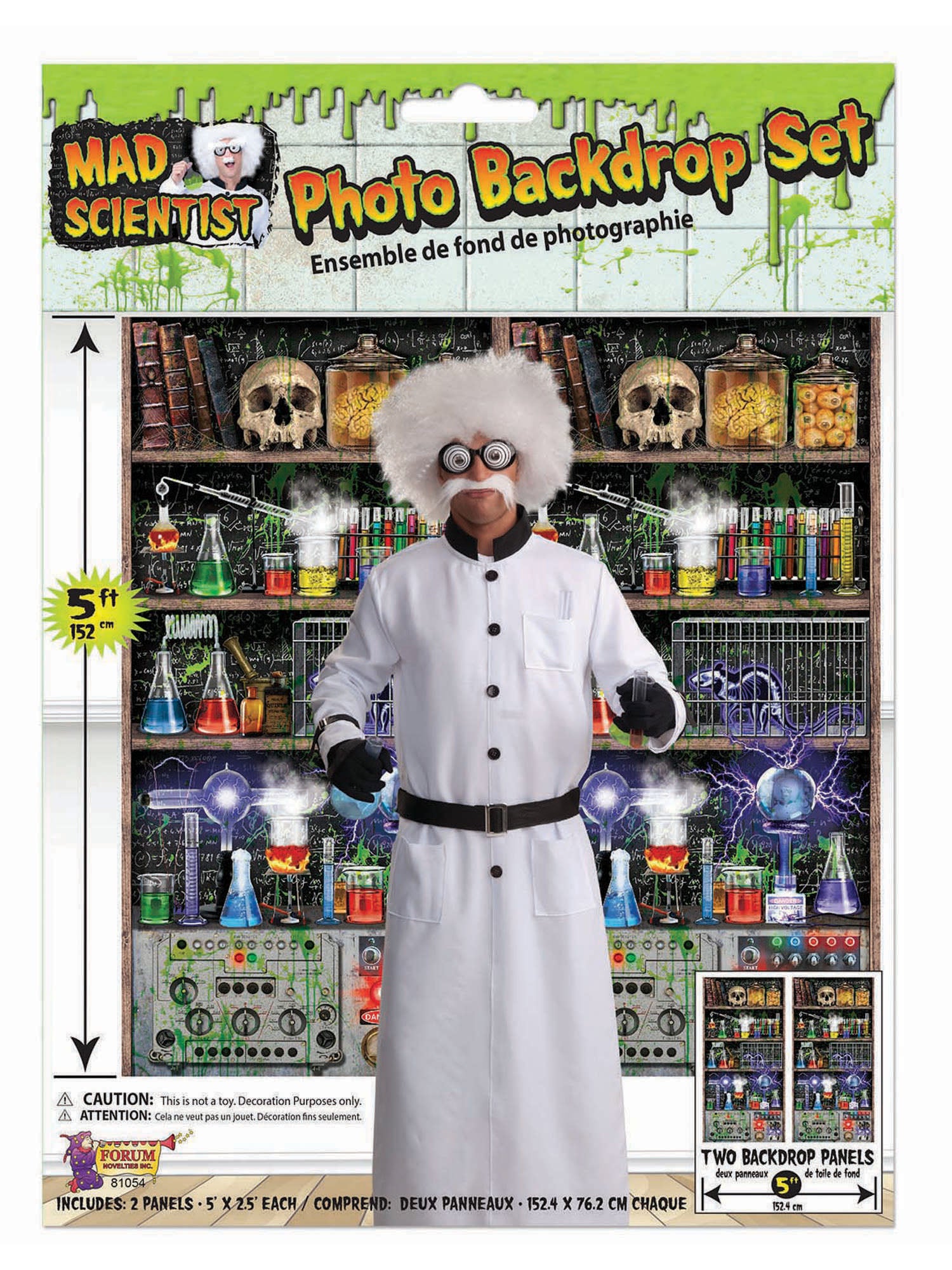 Mad Scientist Lab Back Drop 1