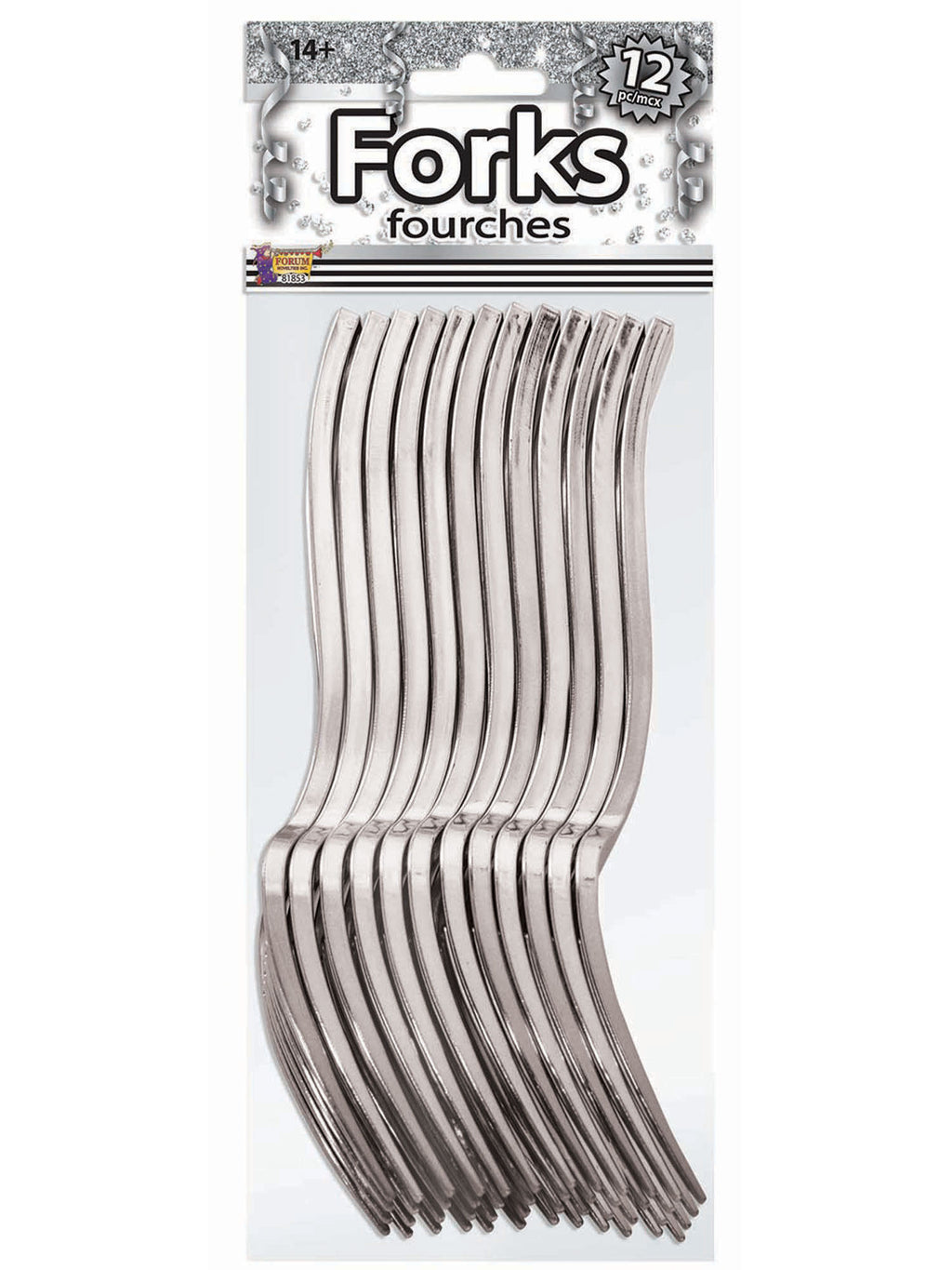 Silver Plated Forks ( 12 Pack) 1