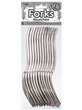 Silver Plated Forks ( 12 Pack) 1