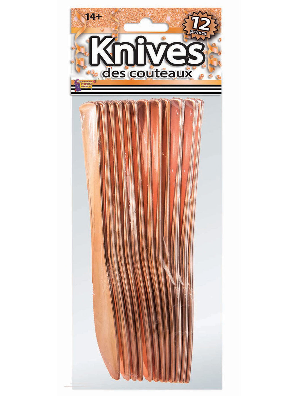 Rose Gold Knives ( 12 pack) 1