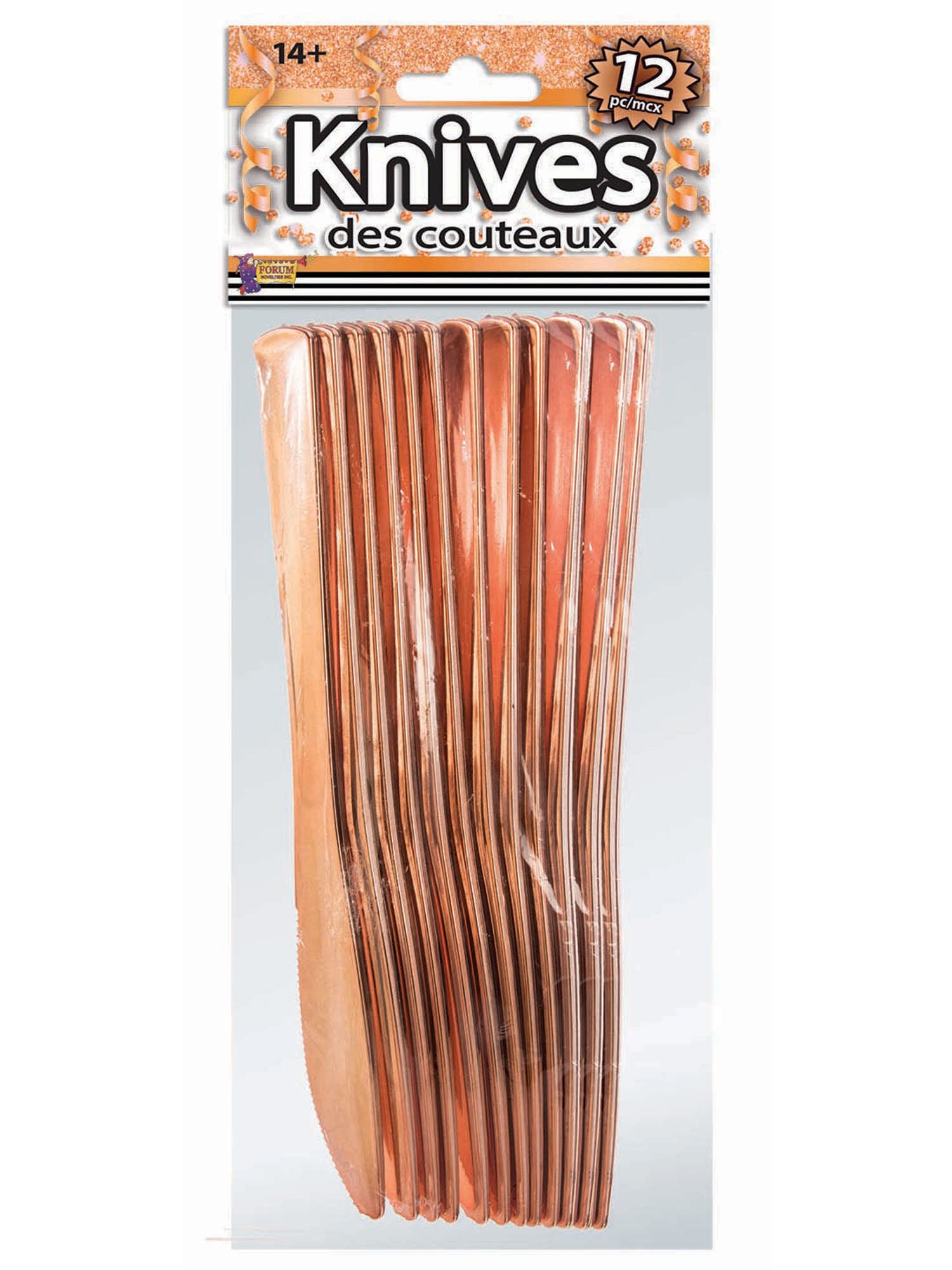 Rose Gold Knives ( 12 pack) 1
