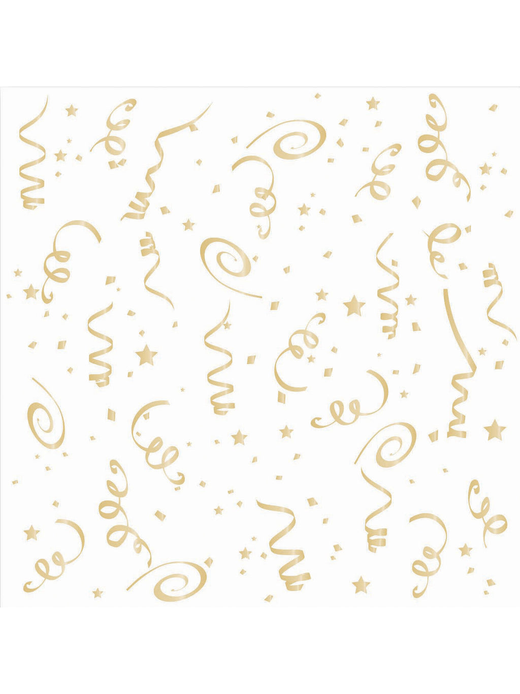 Gold Confetti Napkins 1