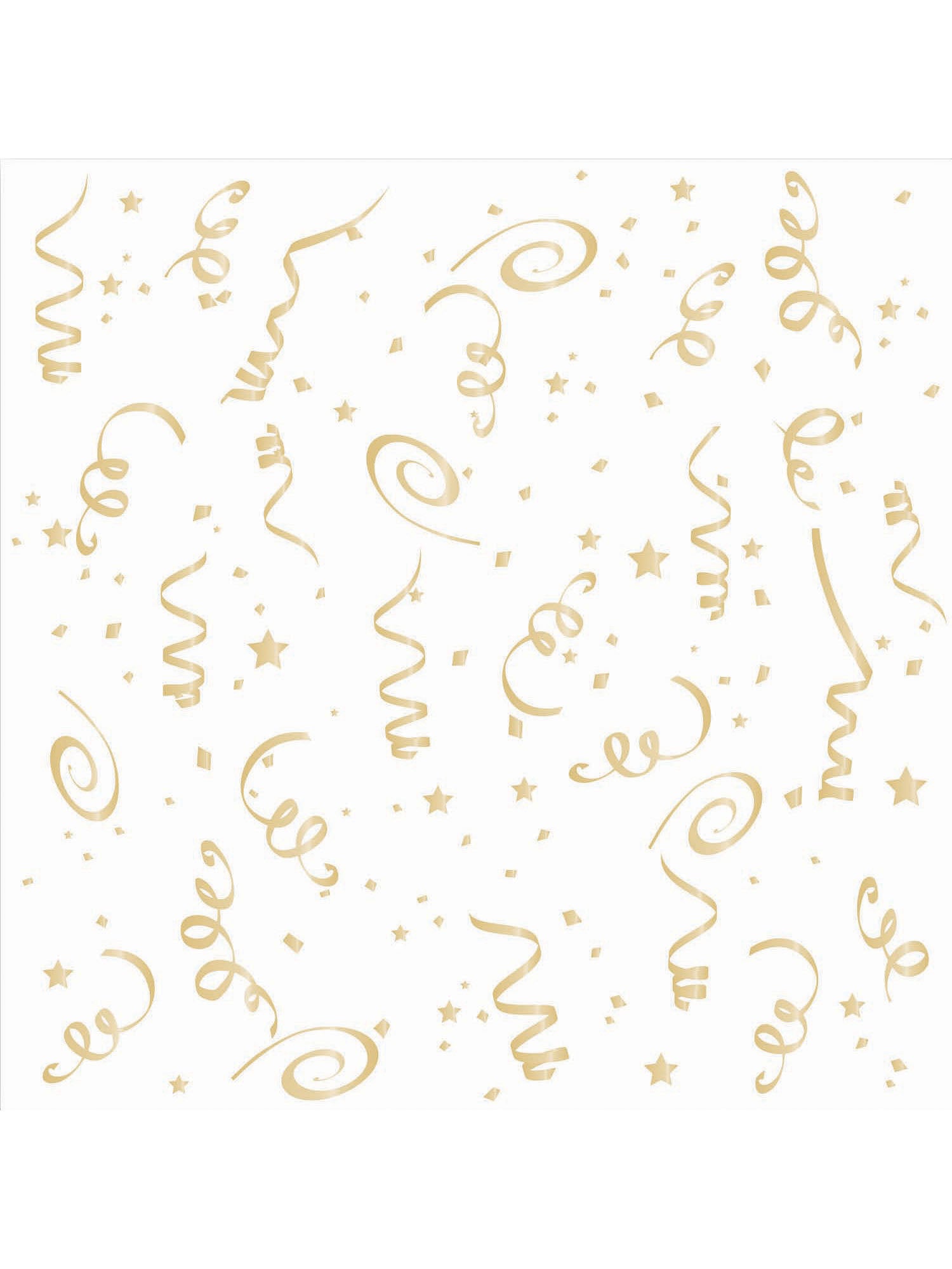 Gold Confetti Napkins 1