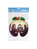 Christmas Pudding Character Face Mask 1