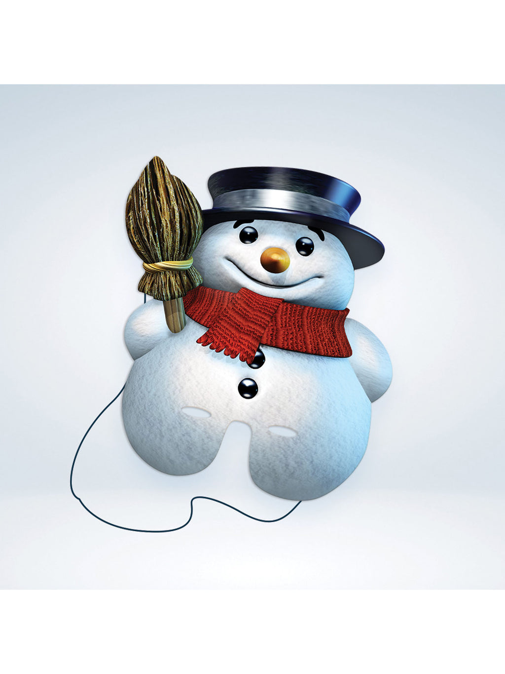 Snowman Character Face Mask 2