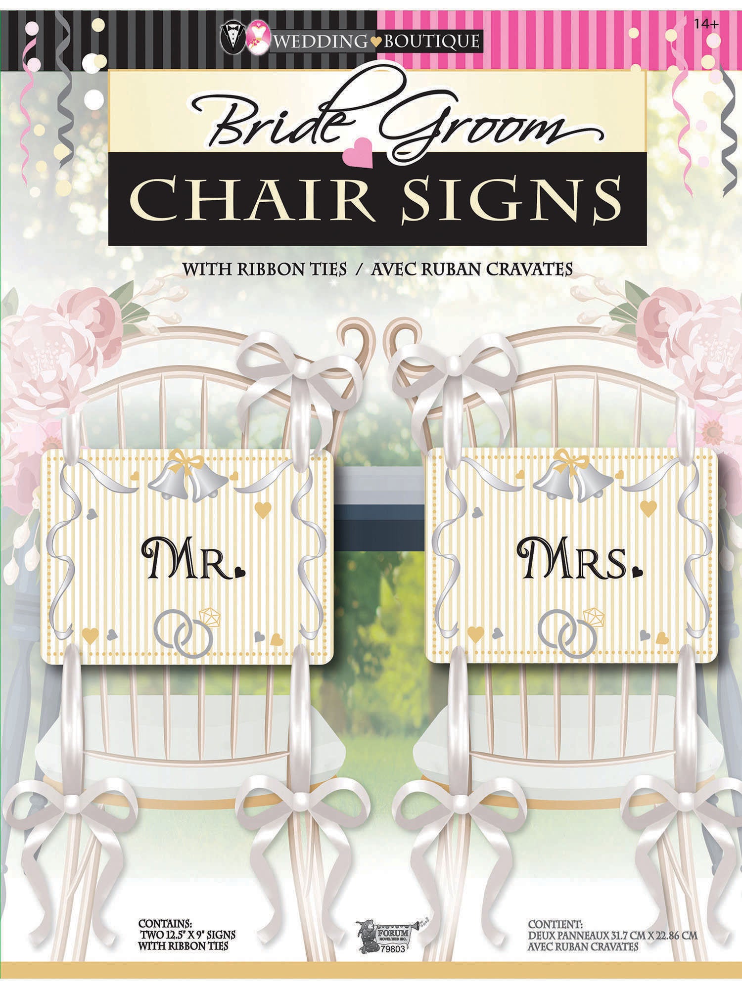 Wedding Mr & Mrs Chair 1