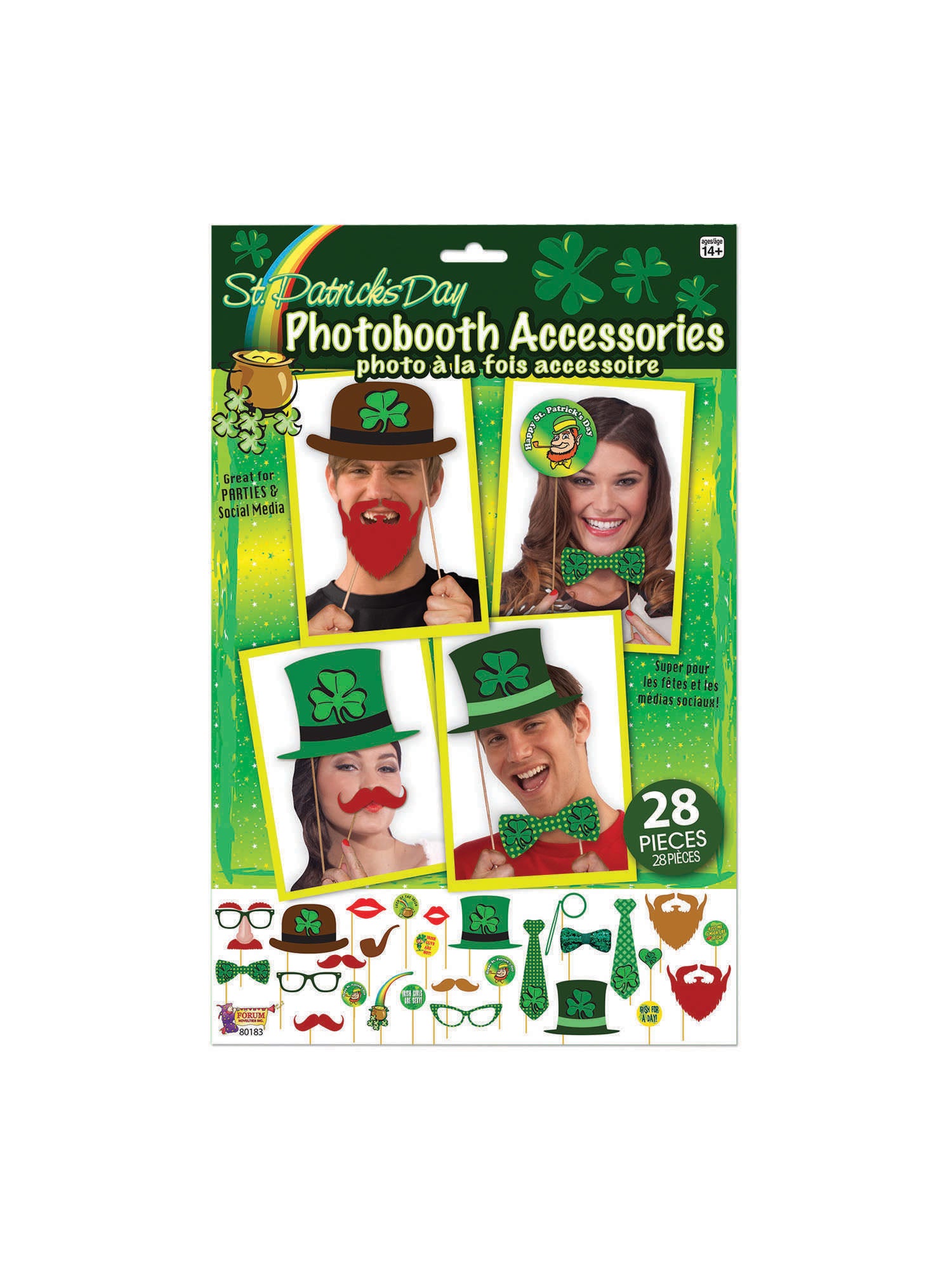 St Patricks Photo Booth Accessories 1