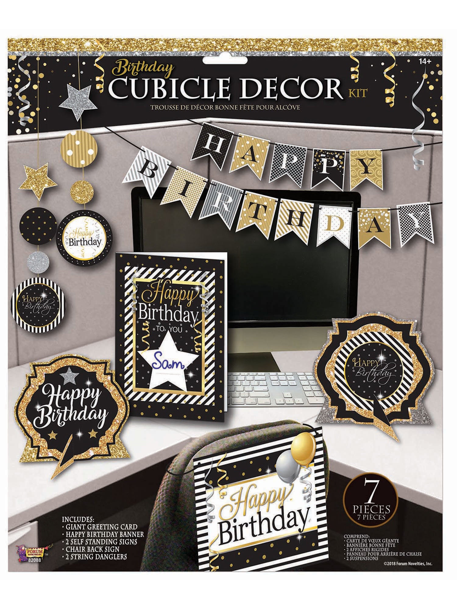 Happy Birthday Cubicle Dcor 1