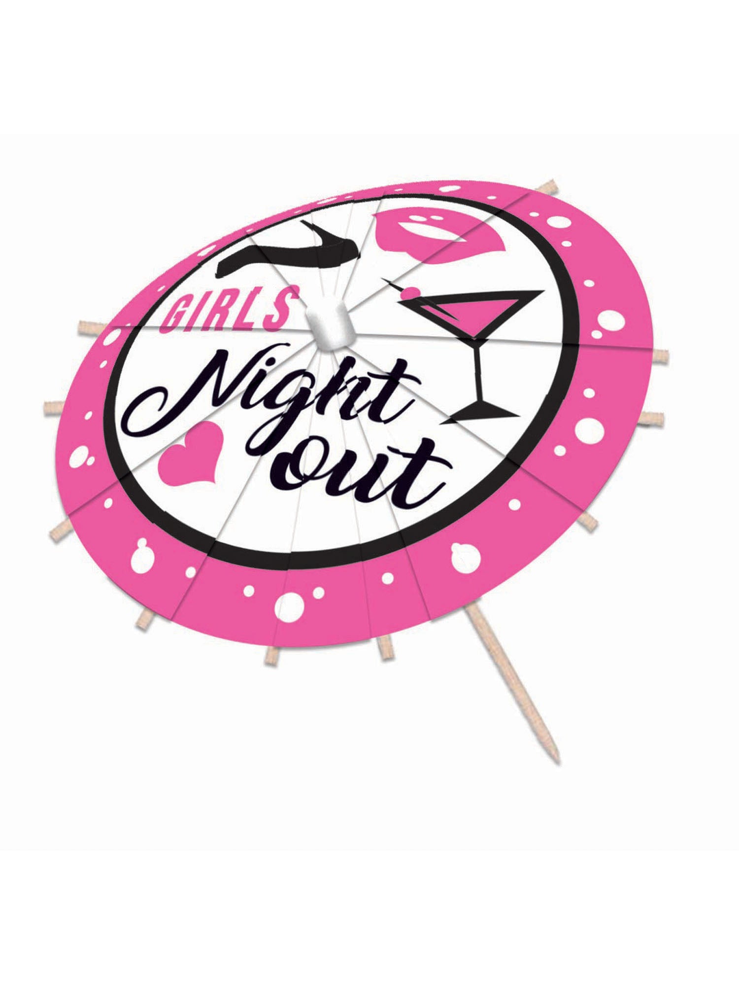 Drink Umbrella Girls Night Out 1