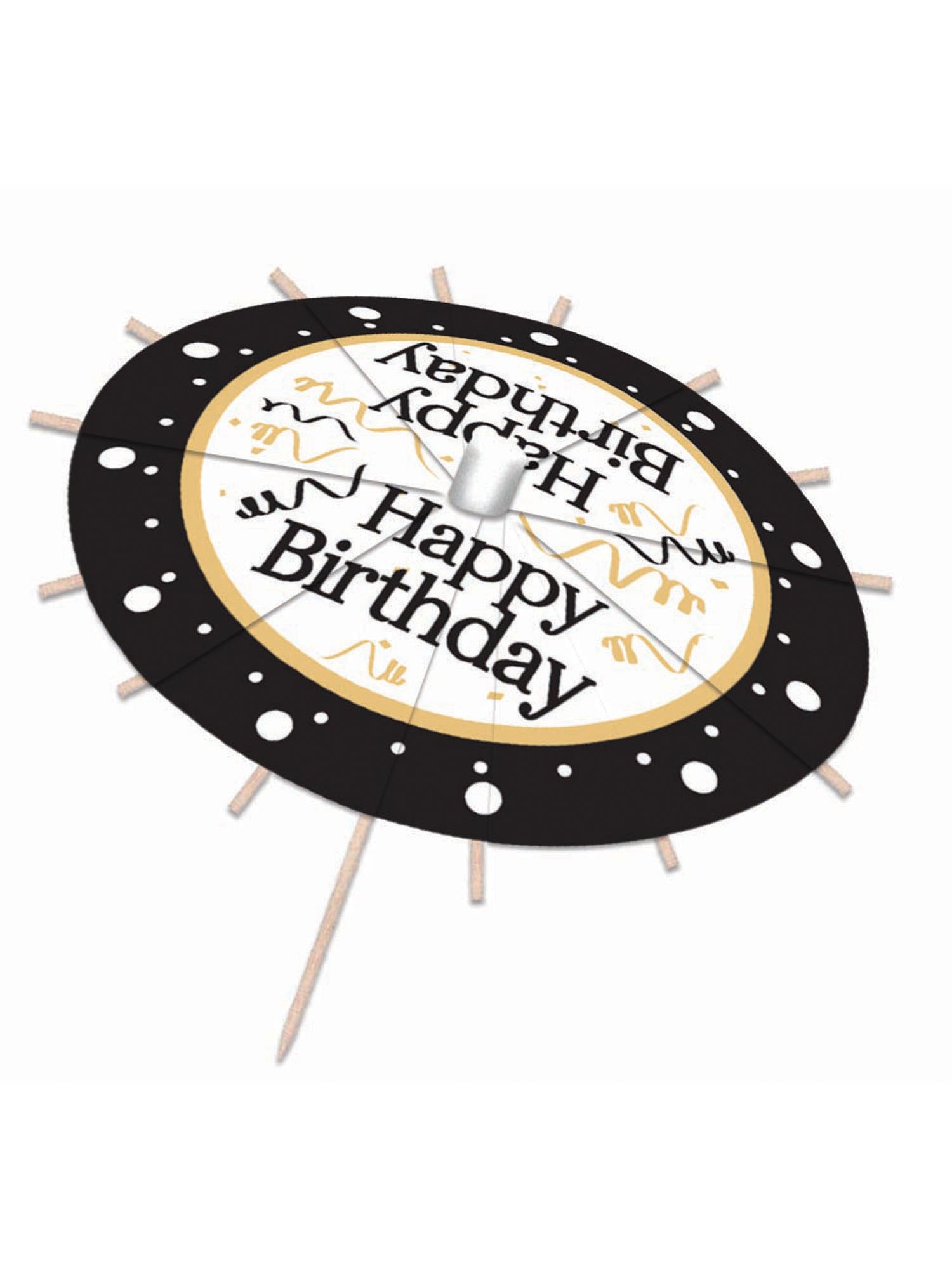 Drink Umbrella Happy Birthday 1